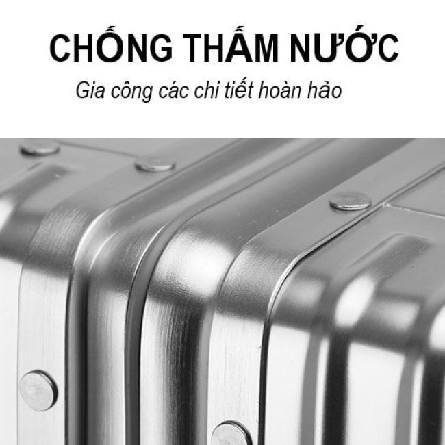 [SBAESTORE] Vali Nhôm Nguyên Khối Mã MS1805