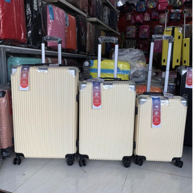 [SBAESTORE] Vali kéo du lịch UZO218 Bo góc - Nhựa PC cao cấp chống va đập, chống vỡ tuyệt đối