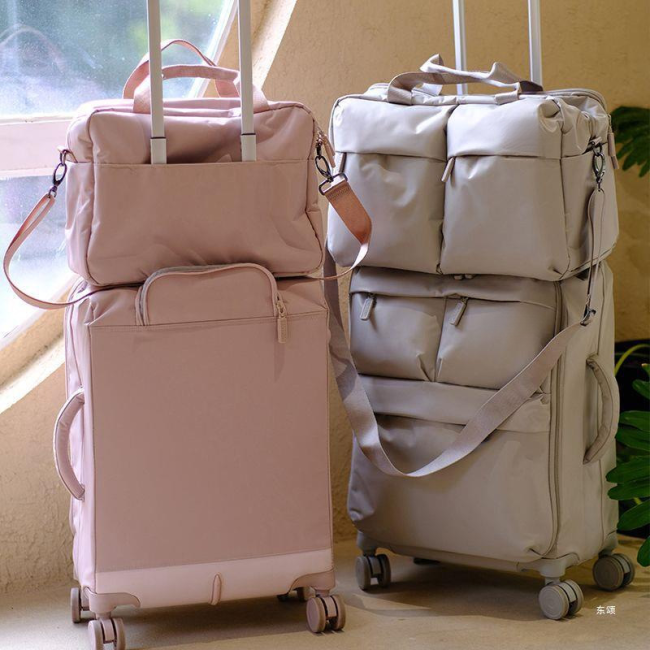 [SBAESTORE] Vali kéo du lịch siêu nhẹ AIRWAY LUXURY chỉ 2.1 kg vải Cordura không dệt chống thấm