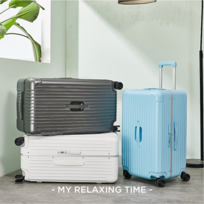 [SBAESTORE] Vali khổng lồ Trunk Plus Khung nhôm cacbon chịu lực nhựa PC 3 lớp siêu bền