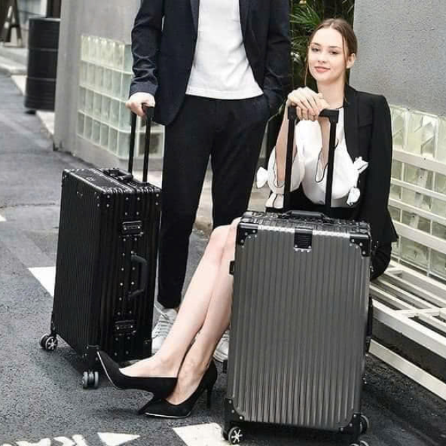 [SBAESTORE] Vali Nhôm Nguyên Khối Mã MS1805