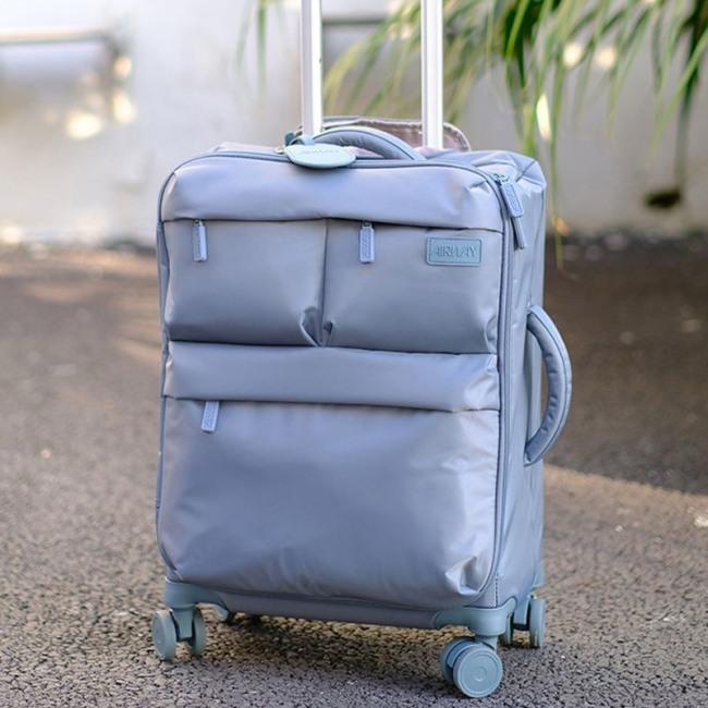 [SBAESTORE] Vali kéo du lịch siêu nhẹ AIRWAY LUXURY chỉ 2.1 kg vải Cordura không dệt chống thấm