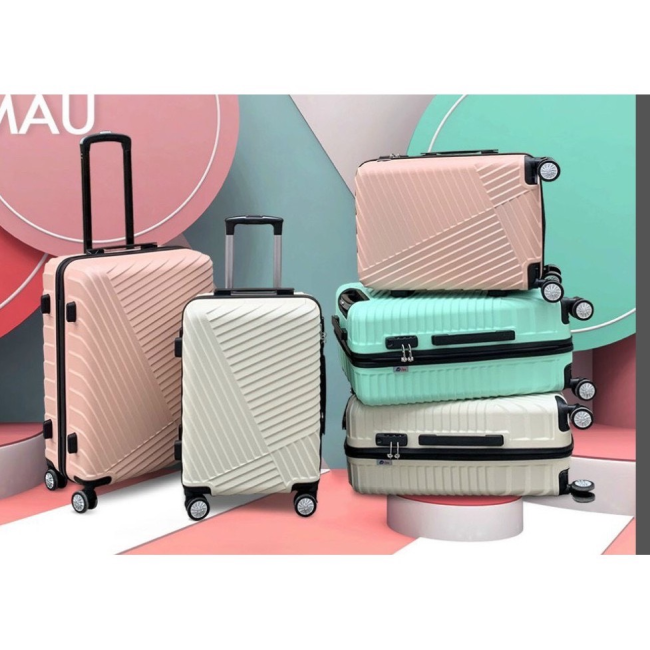 [SBAESTORE] Vali kéo du lịch MS 203 ABS cao cấp chống bể vỡ bảo hành 5 năm